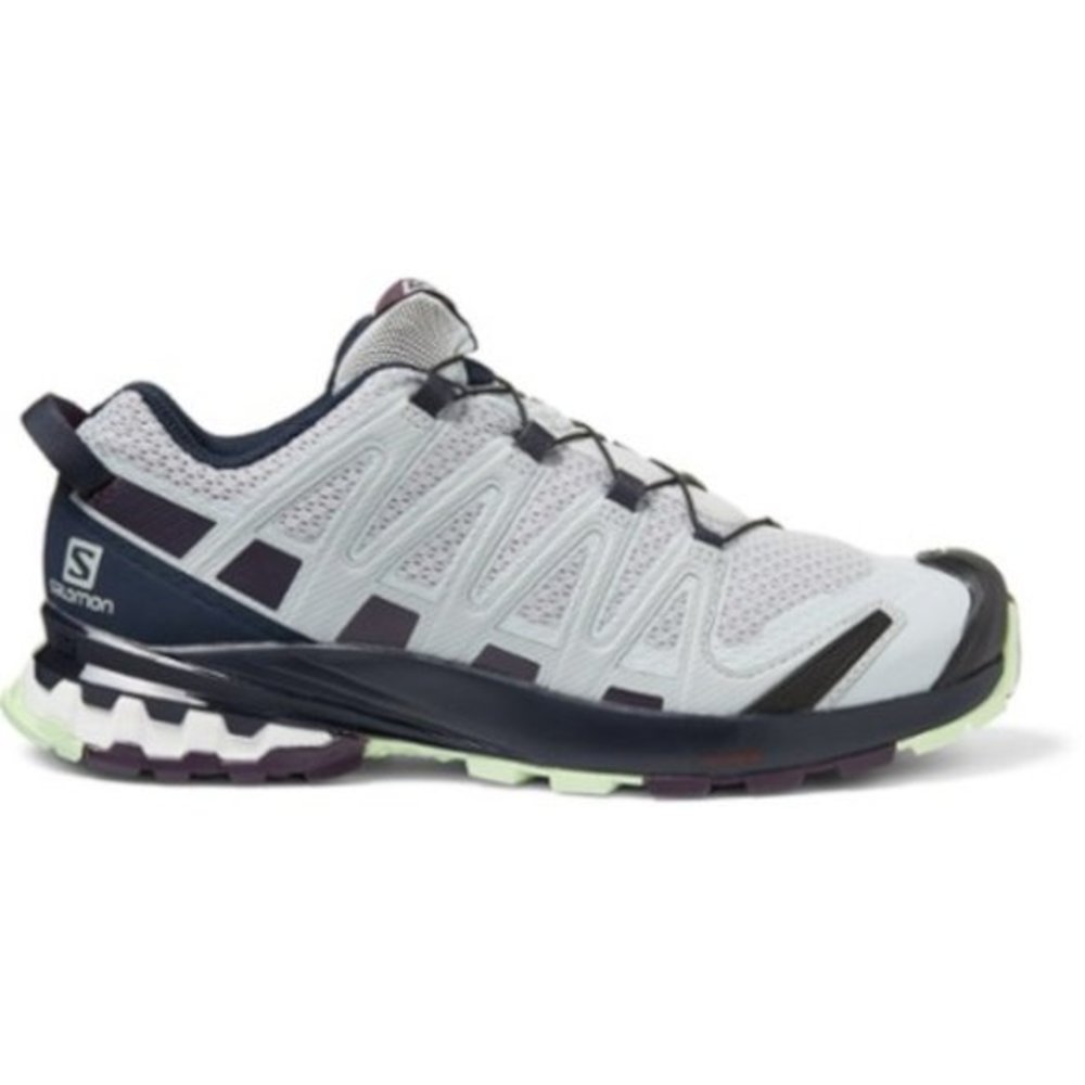 Salomon Size 7 Gore-Tex XA Pro 3D V8 Trail Running Shoes in Gray and Black